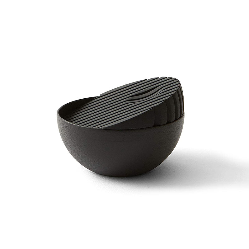 RB COCKTAIL STRAINER JIGGER BXD BLK - METROKANE - Compralo en CorinneRegalos.com