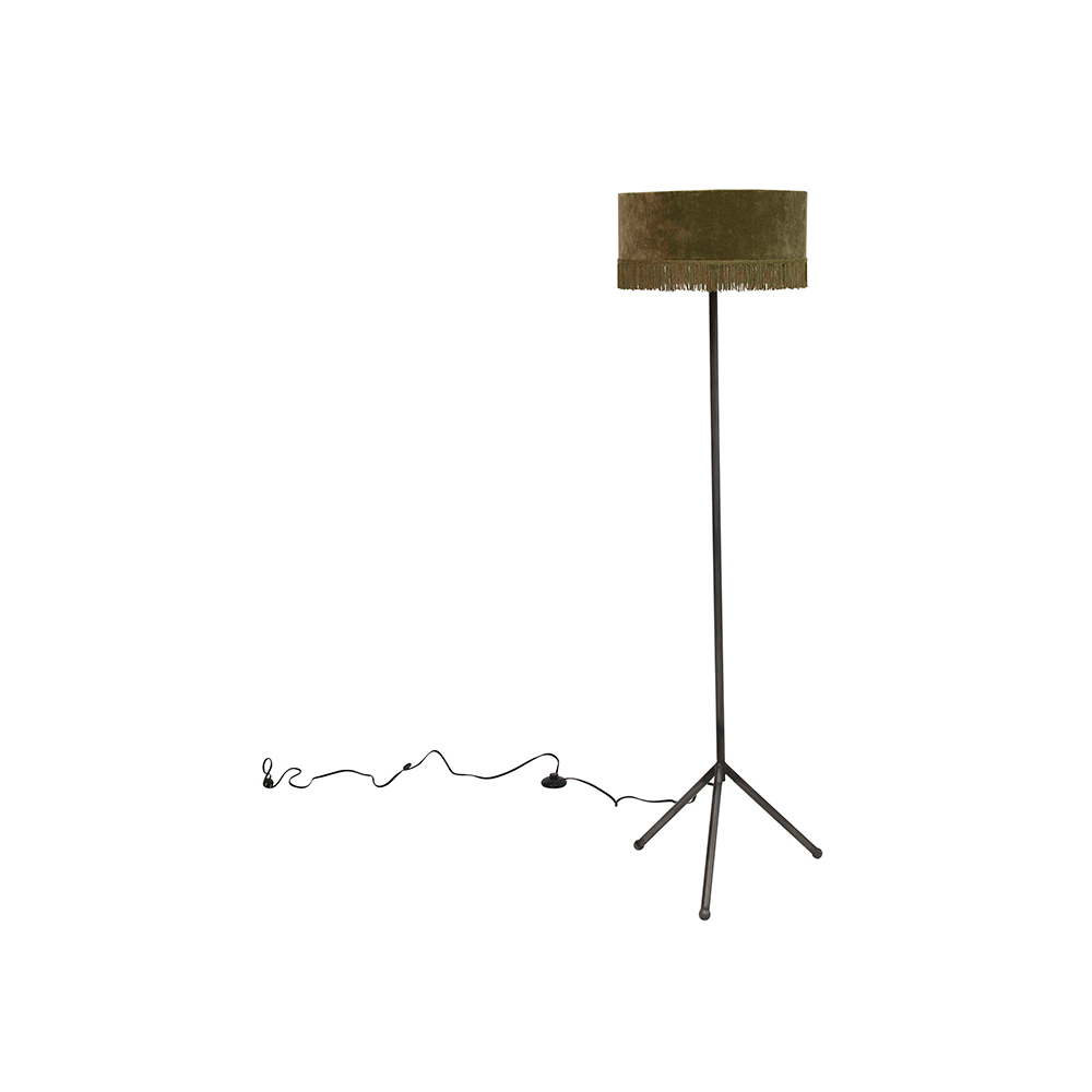 METAL FLOOR LAMP 55H X 17-3/4L X 13-3/4W - CREATIVE COOP - Compralo en CorinneRegalos.com