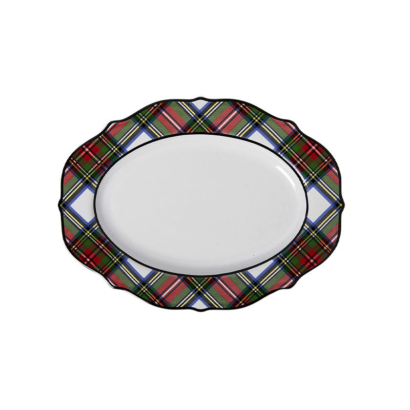 STEWART TARTAN 15 PLATTER - JULISKA - Compralo en CorinneRegalos.com
