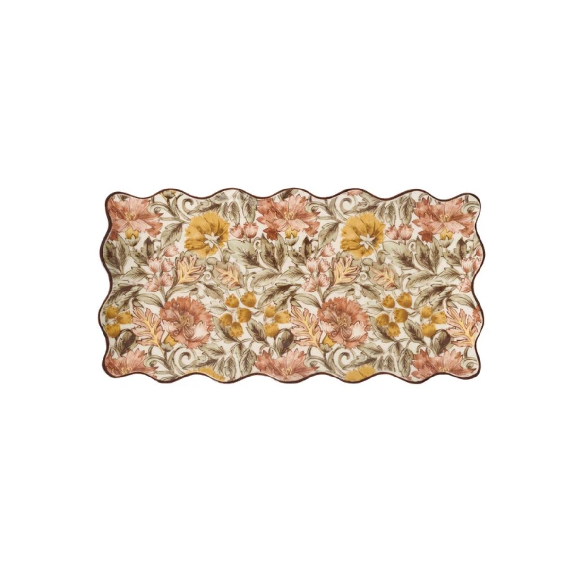 "Willa 14"" Hostess Tray - Amber" - JULISKA - Compralo en CorinneRegalos.com