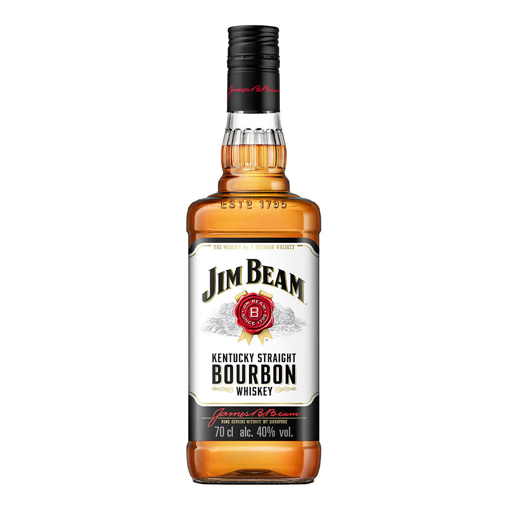 WHISKEY JIM BEAM WHITE ORIGINAL 12/750 - JIM BEAM - Compralo en CorinneRegalos.com