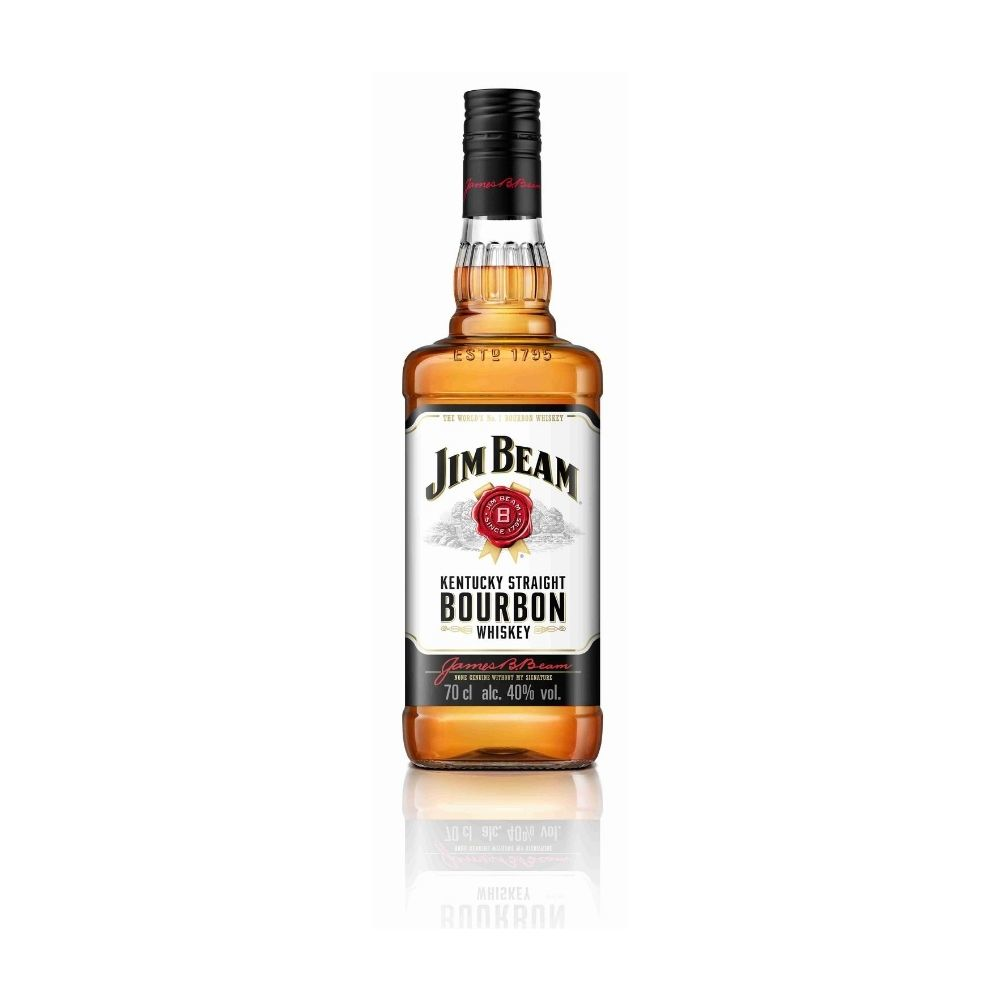 WHISKEY JIM BEAM WHITE ORIGINAL 12/750 - JIM BEAM - Compralo en CorinneRegalos.com