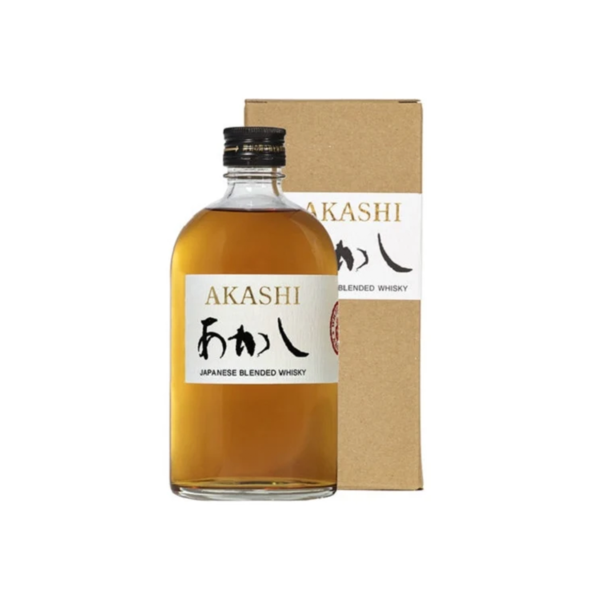 WHISKY AKASHI BLACK BLENDED 6/500 - NOBLE LIFE - Compralo en CorinneRegalos.com