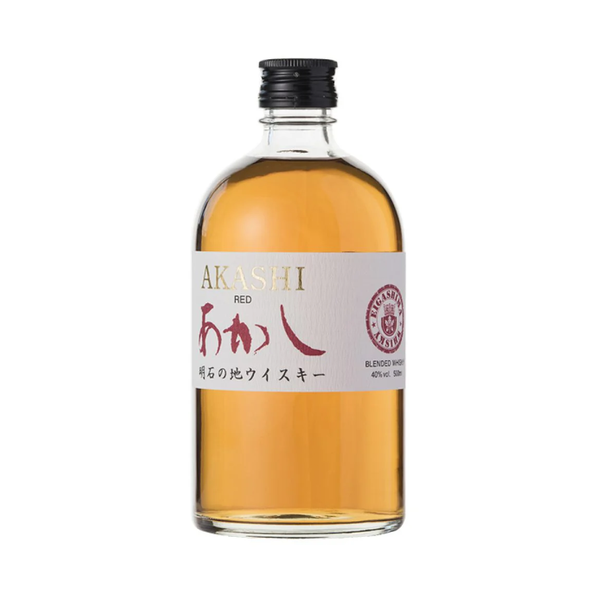 WHISKY AKASHI RED BLENDED 6/500 - NOBLE LIFE - Compralo en CorinneRegalos.com