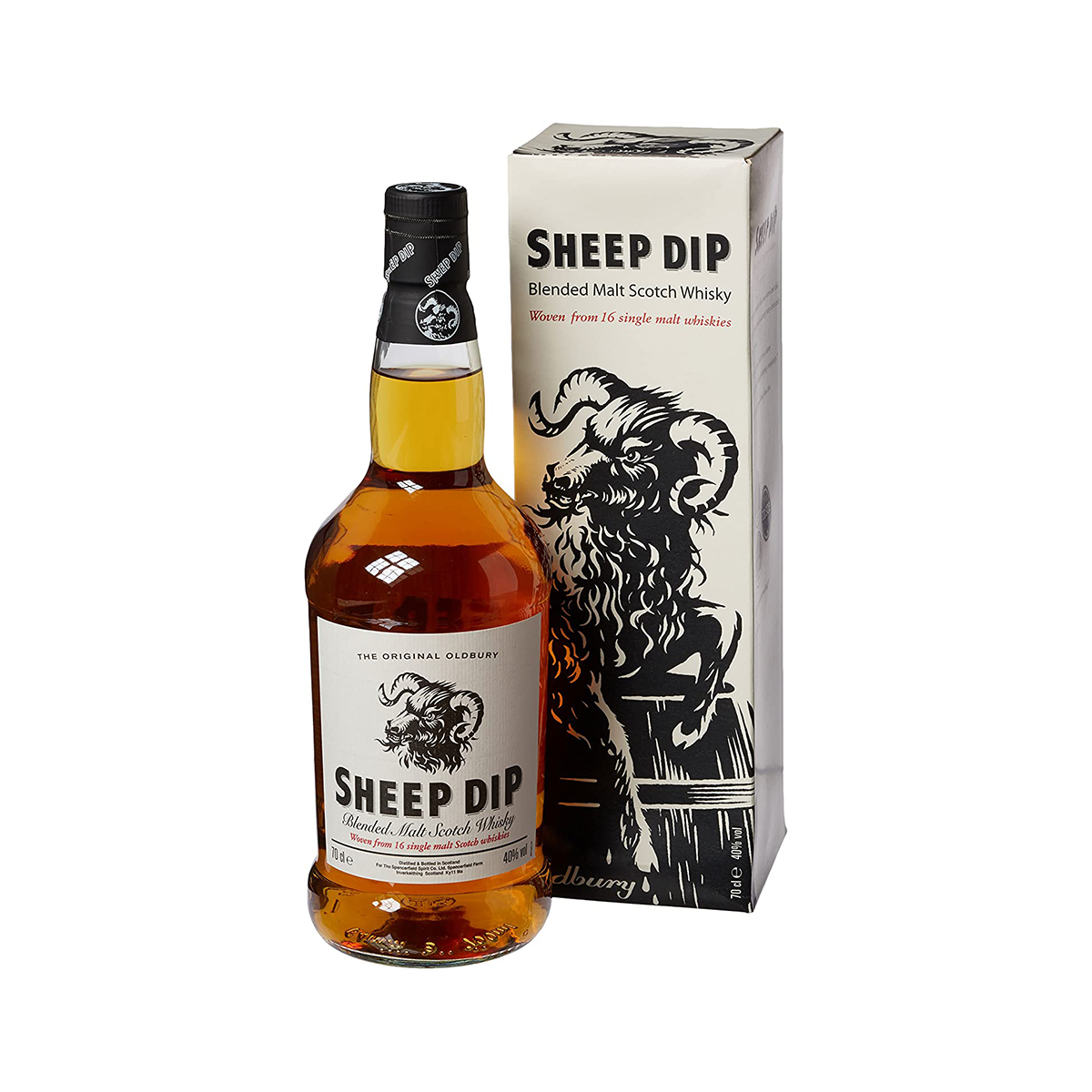 WHISKY SHEEP DIP BLENDED MALT SCOTCH 6/700 - NOBLE LIFE - Compralo en CorinneRegalos.com