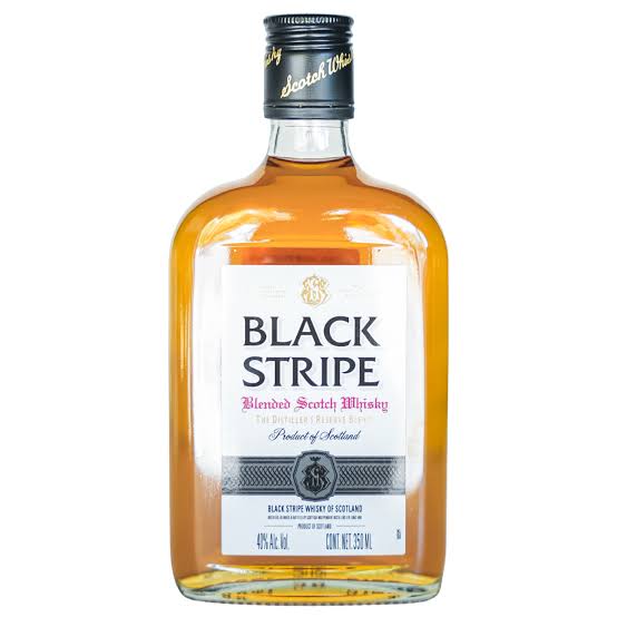 WHISKY BLACK STRIPE SCOTCH 24/350 - BLACK STRIPE - Compralo en CorinneRegalos.com