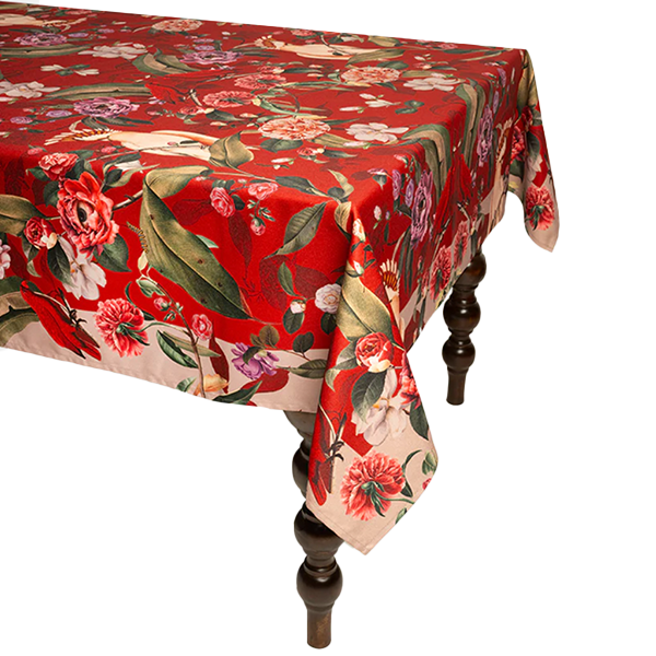 TABLECLOTH MACAW GUACAMAYA 150CM X 250CM / 59IN X 98 4 - MUZALUCI - Compralo en CorinneRegalos.com