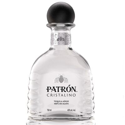 TEQUILA PATRON CRISTALINO 12/700 - PATRON - Compralo en CorinneRegalos.com