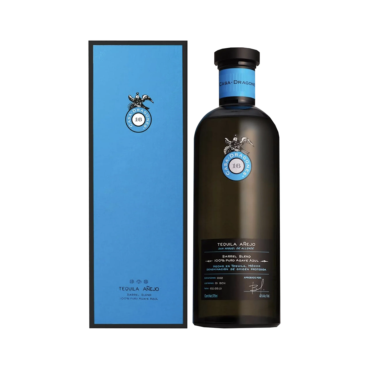 TEQUILA CASA DRAGONES AÑEJO 3/750 - NOBLE LIFE - Compralo en CorinneRegalos.com