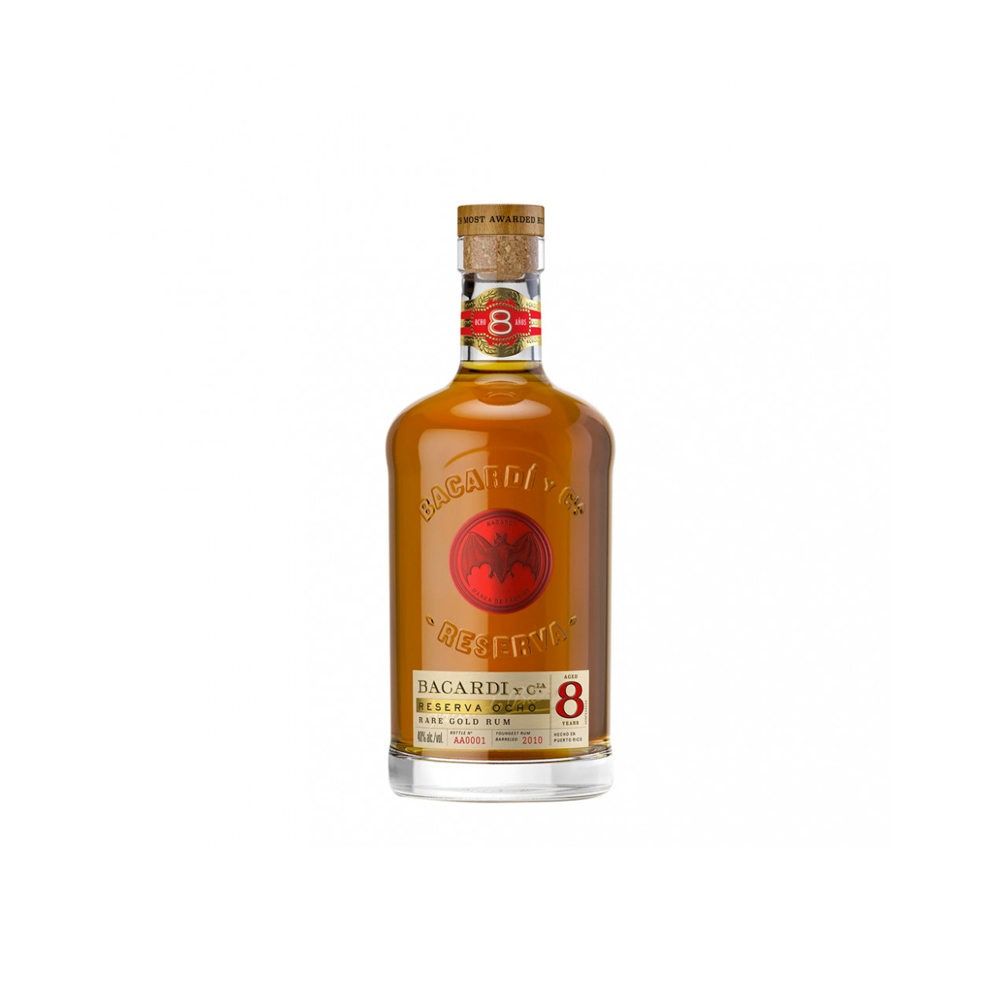 RON BACARDI 8 ANIOS 12/750 - BACARDI - Compralo en CorinneRegalos.com