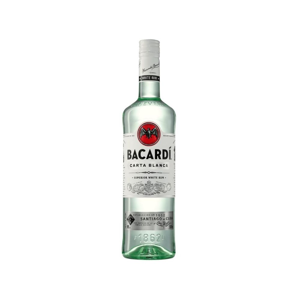 RON BACARDI BLANCO 12/750 - BACARDI - Compralo en CorinneRegalos.com