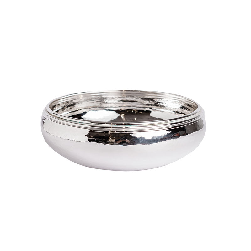 LOW BOWL SETTANTADUE - SILVER PL. - ZANETTO - Compralo en CorinneRegalos.com