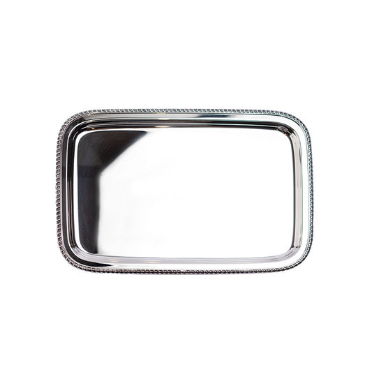 RECTANGULAR TRAY REGINA ANNA SILVER PLATED - ZANETTO - Compralo en CorinneRegalos.com