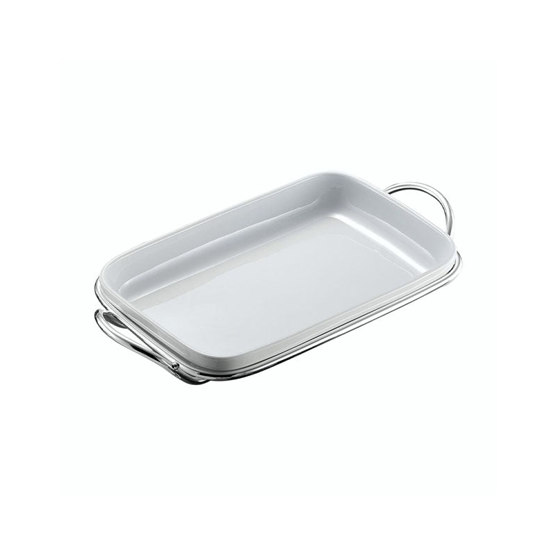 RECTANGULAR DISH BINARIO PLUS PLATED - ZANETTO - Compralo en CorinneRegalos.com
