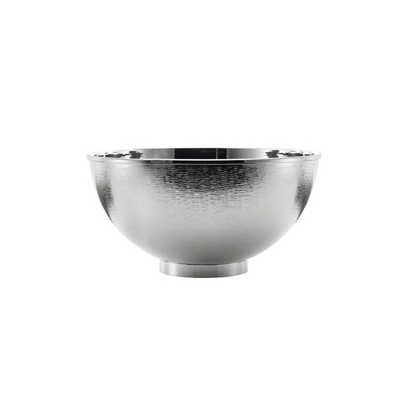 BOWL/ROUND BOTTLESTAND SATURNO SILVER PLATED - ZANETTO - Compralo en CorinneRegalos.com