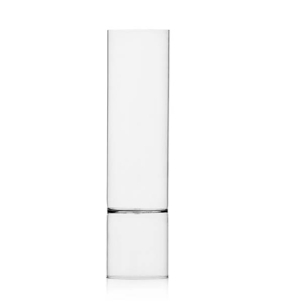 BAMBOO GROOVE VASE SHORT - ICHENDORF - Compralo en CorinneRegalos.com