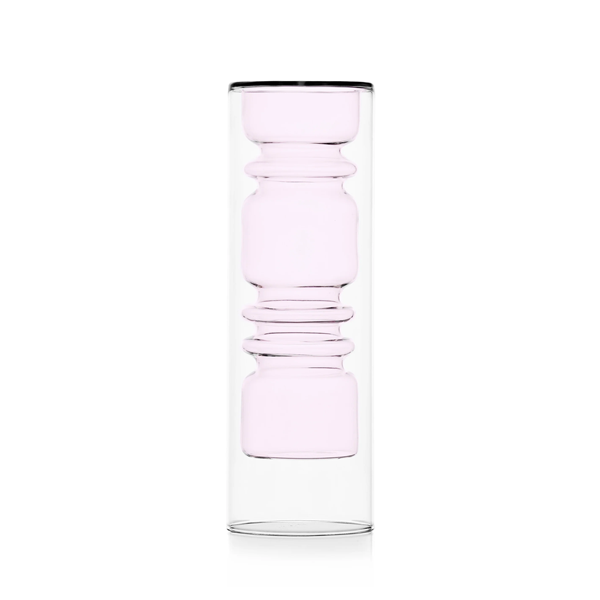 RINGS VASE PINK CM 30 - ICHENDORF - Compralo en CorinneRegalos.com