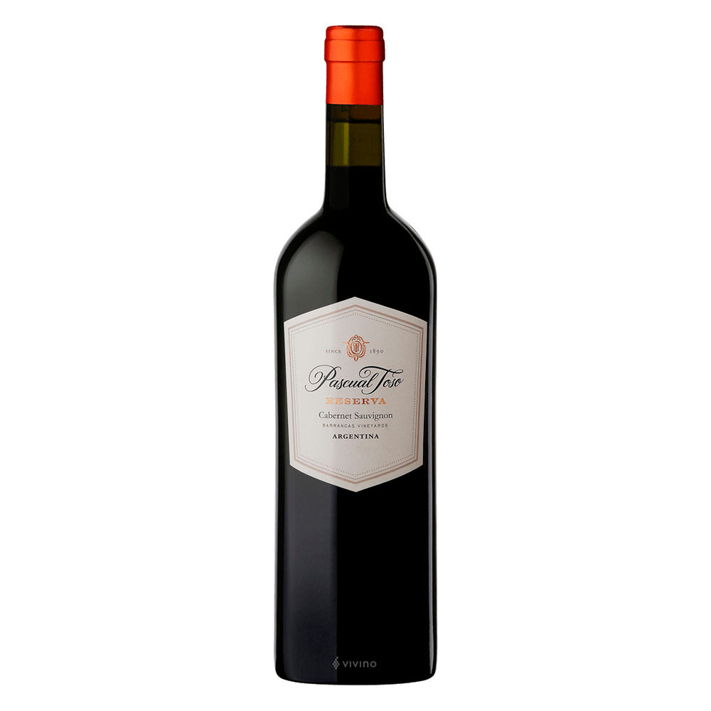 VINO PASCUAL TOSO RESERVA CABERNET SAUVIGNON 12/750 - PASCUAL TOSO - Compralo en CorinneRegalos.com