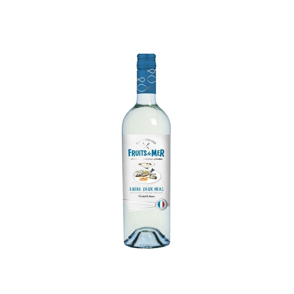 VINO FRUITS DE MER ENTRE DEUX MER 6/750 - GOURMET PERE & FILS - Compralo en CorinneRegalos.com