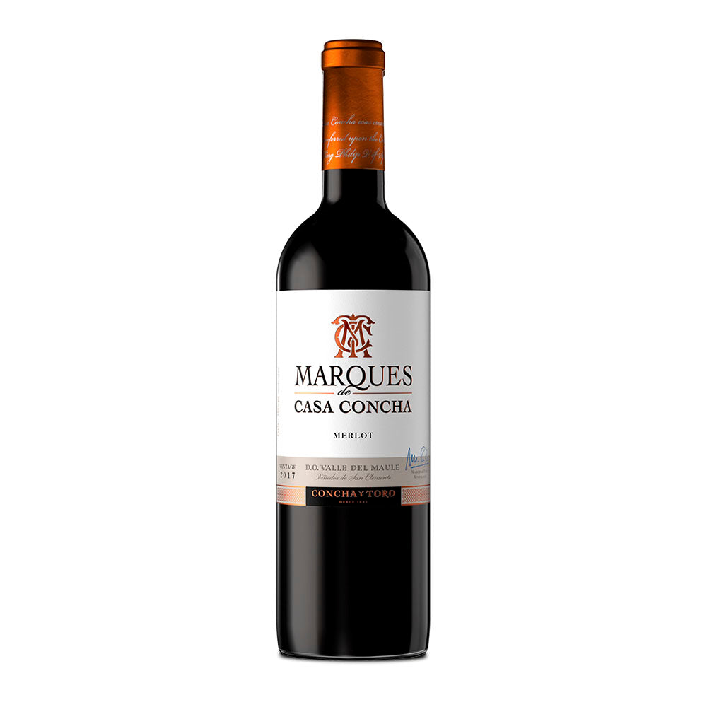 VINO MARQUES DE CASA CONCHA MERLOT 12/750 - MARQUES DE CASA CONCHA - Compralo en CorinneRegalos.com