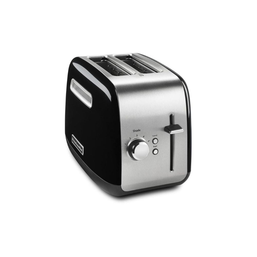 TOSTADOR  DE PAN 2 RODAJAS  BASE DE METAL ONYX BLACK - KITCHEN AID - Compralo en CorinneRegalos.com