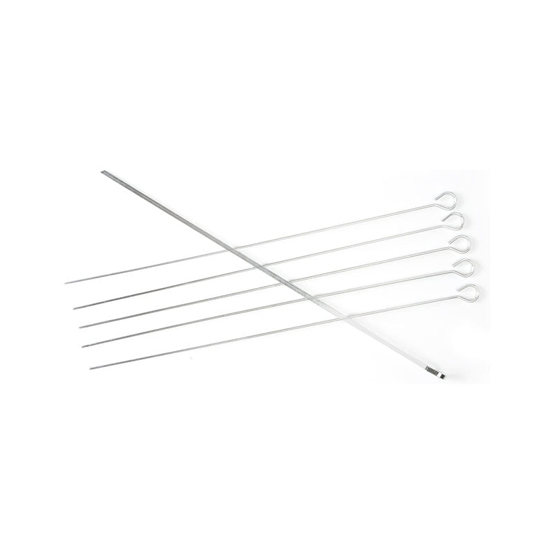 STAINLESS KABOB SKEWERS/SET6 - CHARCOAL COMPANION - Compralo en CorinneRegalos.com