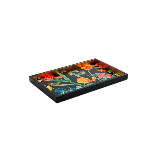 LACQUER SM RECT TRAY-8 - CASPARI - Compralo en CorinneRegalos.com