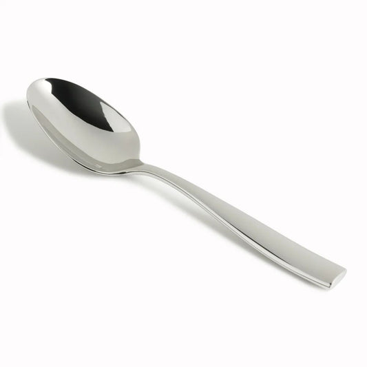 LUCCA CUCHARA SOPERA OVALADA/POSTRE 18/10, 7" (17.9CM) - FORTESSA - Compralo en CorinneRegalos.com