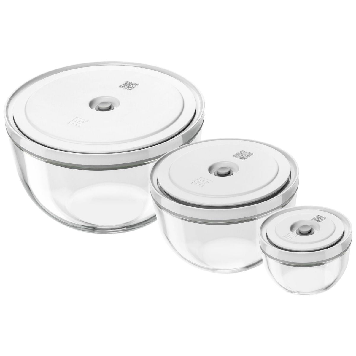 VACBOWL SET S/M/L_6 TR-WHI GLASS - ZWILLING - Compralo en CorinneRegalos.com