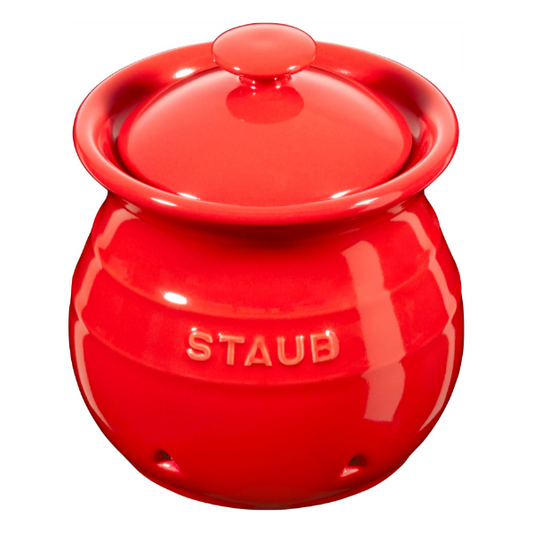 GARLIC KEEPER CHERRY CERAMIC 500 ML - STAUB - Compralo en CorinneRegalos.com
