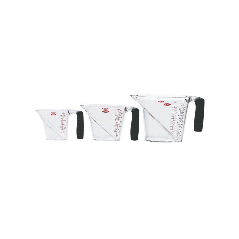 OXO GG 3 PIECE ANGLED MEASURING CUP SET - TRITAN - OXO - Compralo en CorinneRegalos.com