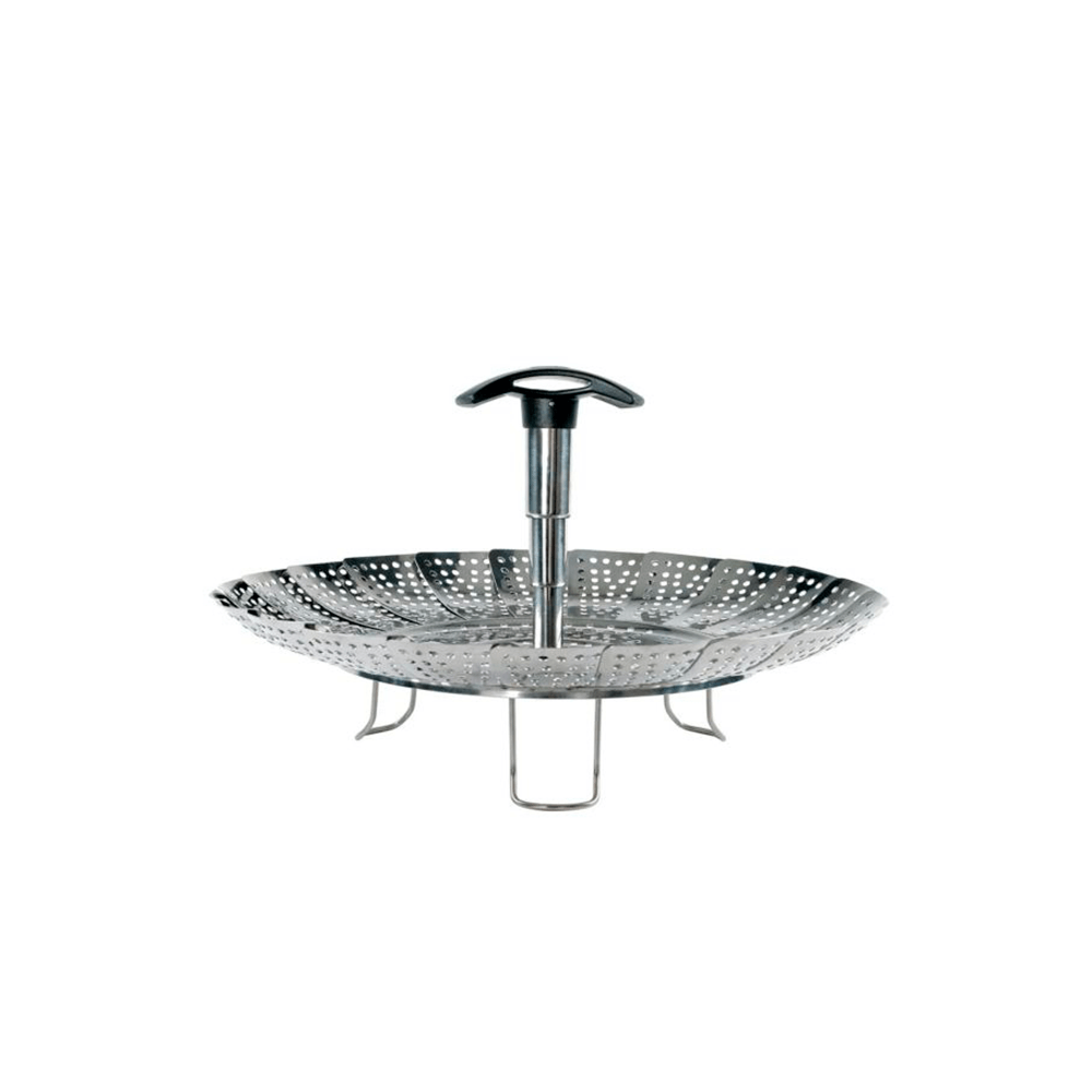 OXO GG STAINLESS STEEL STEAMER WITH EXTENDABLE HANDLE - OXO - Compralo en CorinneRegalos.com
