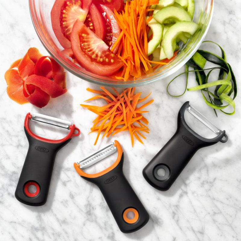 3-PIECE ASSORTED PREP PEELER SET - OXO - Compralo en CorinneRegalos.com