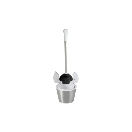 OXO GG STAINLESS  STEEL TOILET PLUNGER & CANISTER - OXO - Compralo en CorinneRegalos.com