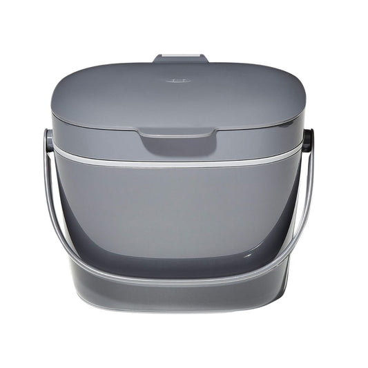 OXO GG EASY-CLEAN COMPOST BIN - CHARCOAL - 1.75 GAL/6.62 L - OXO - Compralo en CorinneRegalos.com