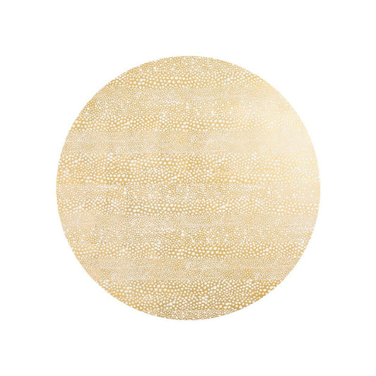 TTOP PLACEMAT LACQUER-R PEBBLE GOLD - CASPARI - Compralo en CorinneRegalos.com