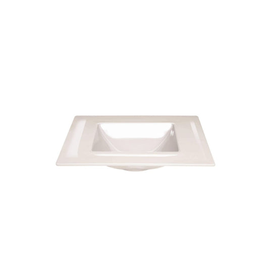SQUARE  GOURMET  PLATE WITH RIN A TABLE - ASA SELECTION - Compralo en CorinneRegalos.com
