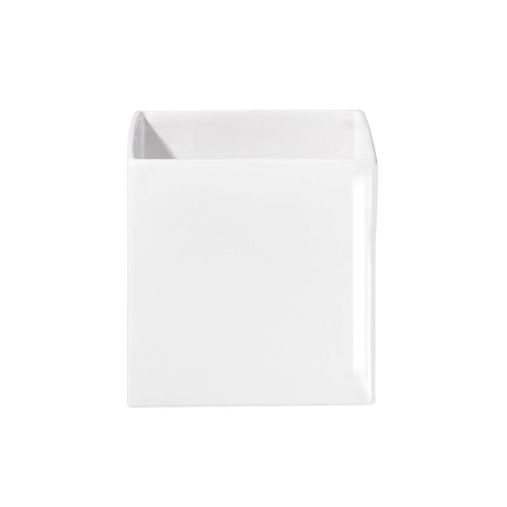 FLORERO QUADRO  18CM BLANCO - ASA SELECTION - Compralo en CorinneRegalos.com