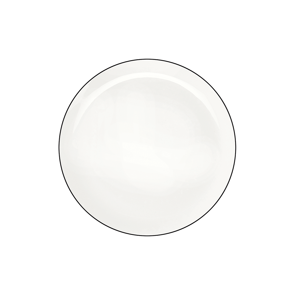 PLATO DE POSTRE LINEA NEGRA - ASA SELECTION - Compralo en CorinneRegalos.com