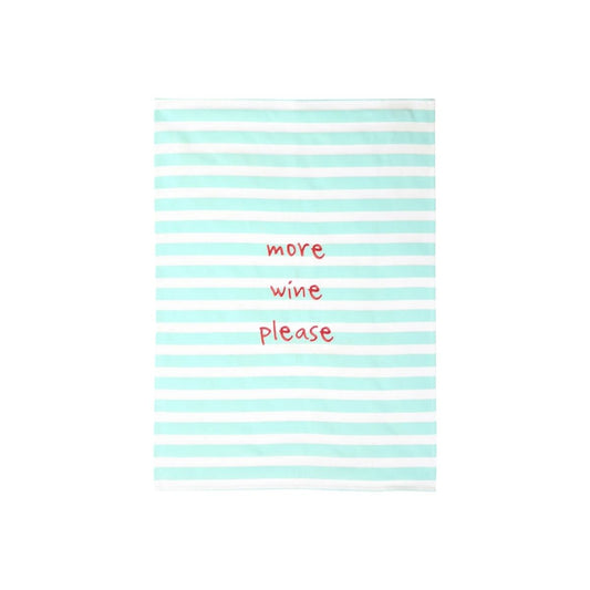 kitchen towel, more wine please - ASA SELECTION - Compralo en CorinneRegalos.com