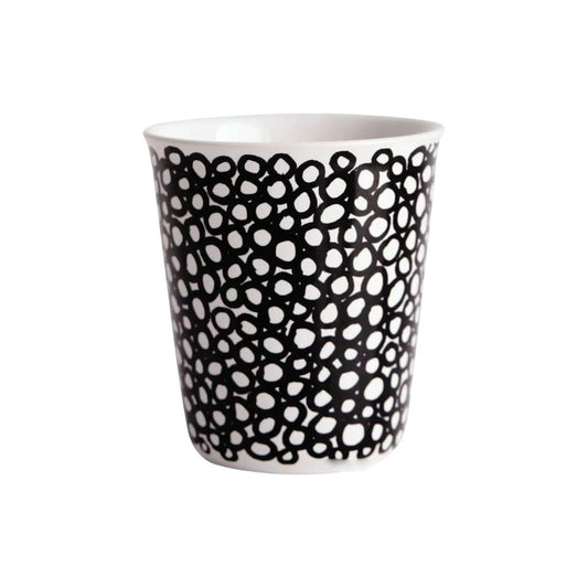 VASO COPPETA BLANCO/NEGRO-RIZ - ASA SELECTION - Compralo en CorinneRegalos.com