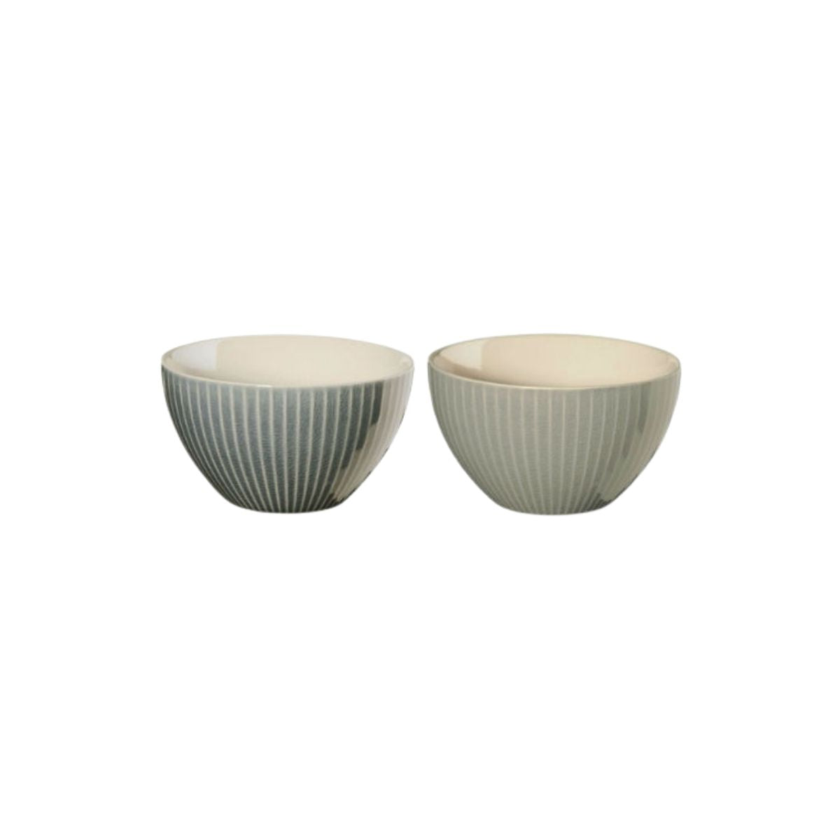 SET/2 TAZONES  GRIS CLARO  Y OSCURO NATURE - ASA SELECTION - Compralo en CorinneRegalos.com