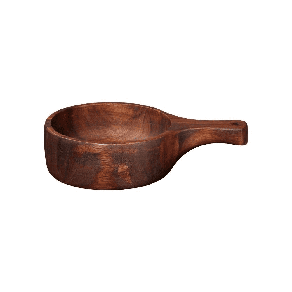 WOODEN BOWL WITH HANDLE 225 X 145 CM H. 56 CM ACACIA - ASA SELECTION - Compralo en CorinneRegalos.com