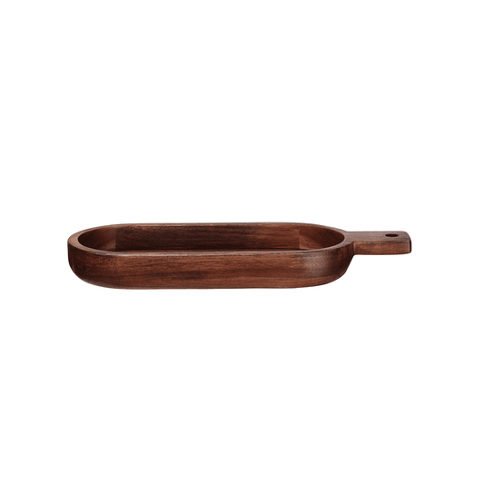 CUENCO DE MADERA OVALADO 33,4X13CM H3,5CM - ASA SELECTION - Compralo en CorinneRegalos.com