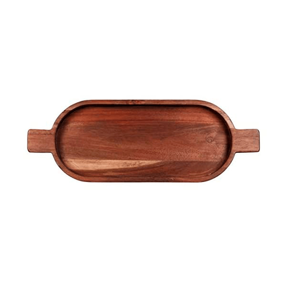 OVAL TRAY 496 X 18 CM H. 35 CM ACACIA - ASA SELECTION - Compralo en CorinneRegalos.com