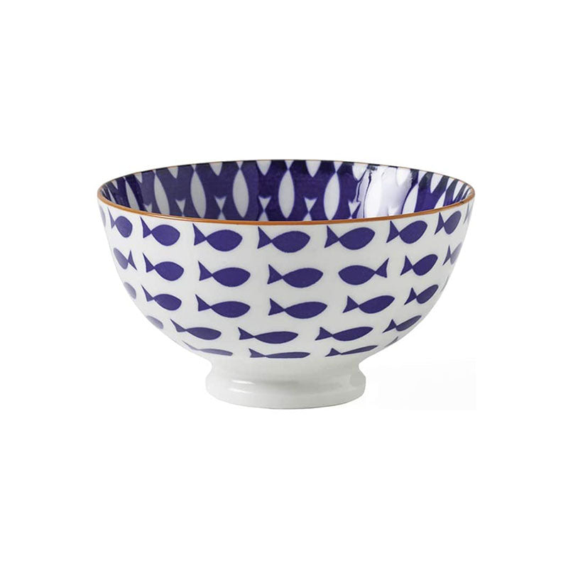 KIRI PORCELAIN  4.5 SM BOWL - WATERCOLOR BRUSH - TORRE & TAGUS - Compralo en CorinneRegalos.com