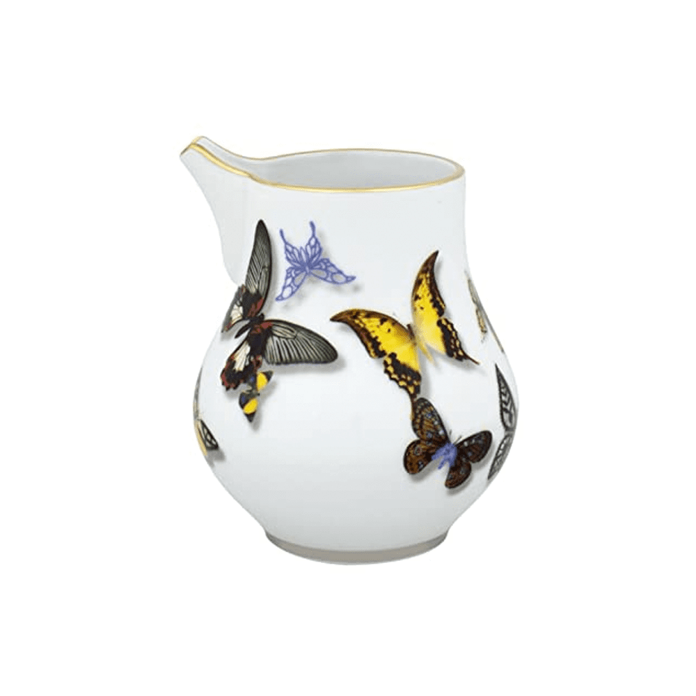 LECHERO CON DECORACION BUTTERFLY PARADEH 93 MM L 96 MM - VISTA ALEGRE - Compralo en CorinneRegalos.com