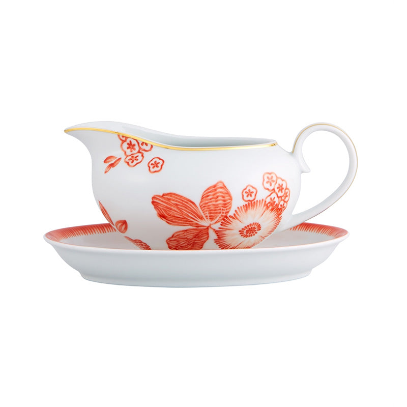 SALSERA CON PLATILLO CORALINA - VISTA ALEGRE - Compralo en CorinneRegalos.com