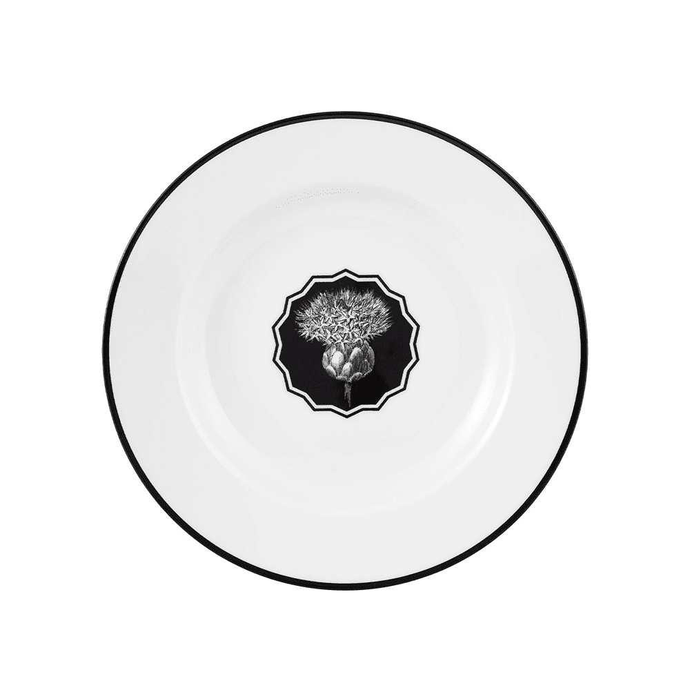 PLATO HONDO CON DECORACION HERBARIAEH 36 MM L 228 MM - VISTA ALEGRE - Compralo en CorinneRegalos.com
