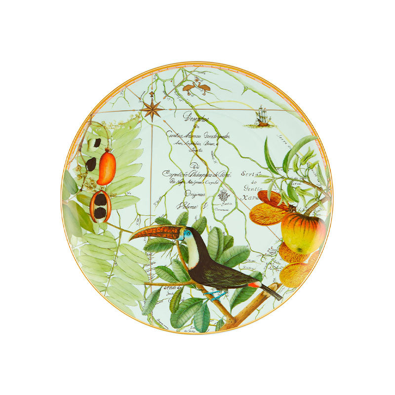 PLATO XL CONTEMPORÁNEO 38 MM 396 MM AMAZONIA - VISTA ALEGRE - Compralo en CorinneRegalos.com